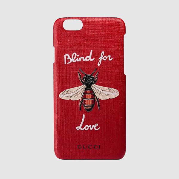 2017最新作人気 グッチ スーパーコピー Blind for Love iPhone6 iPhone6s iPhone6plus iPhone7 iPhone7plus ケース